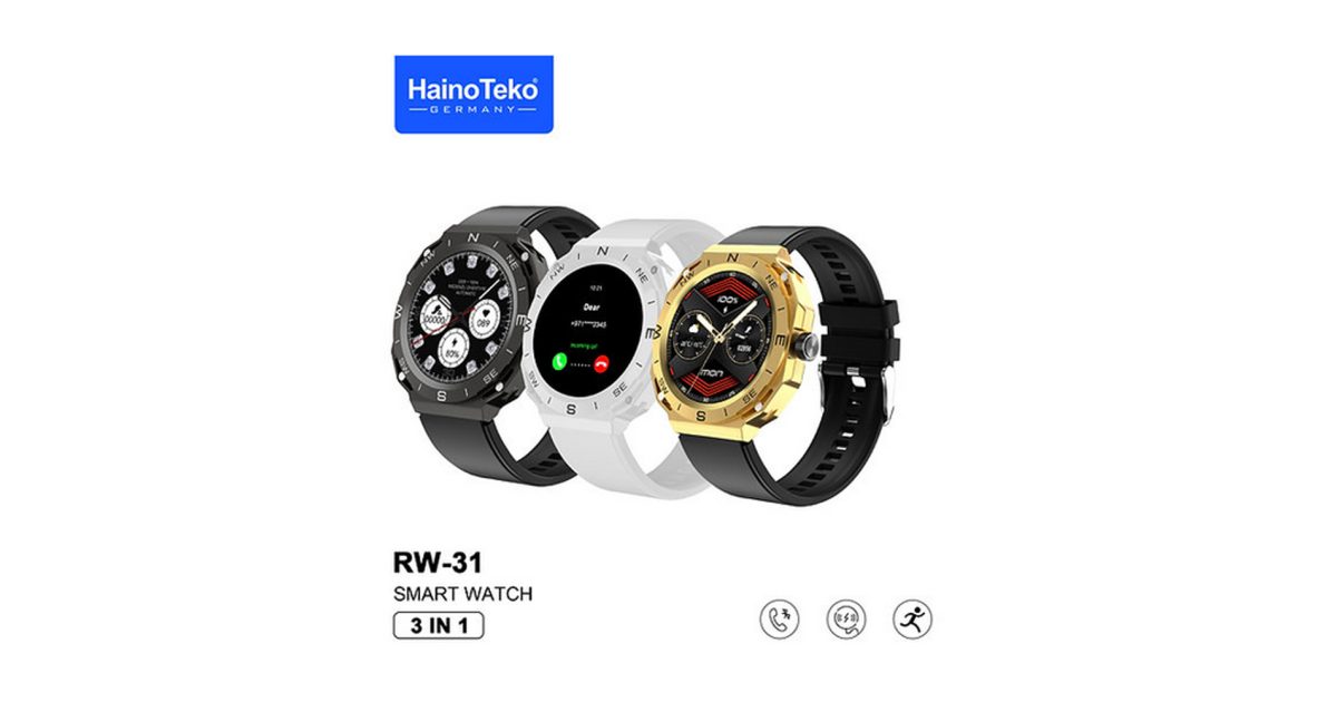 buy haino teko germany smart watch rw-31 price in uae, review and buy, Dubai, Abu Dhabi |aimsouq.com