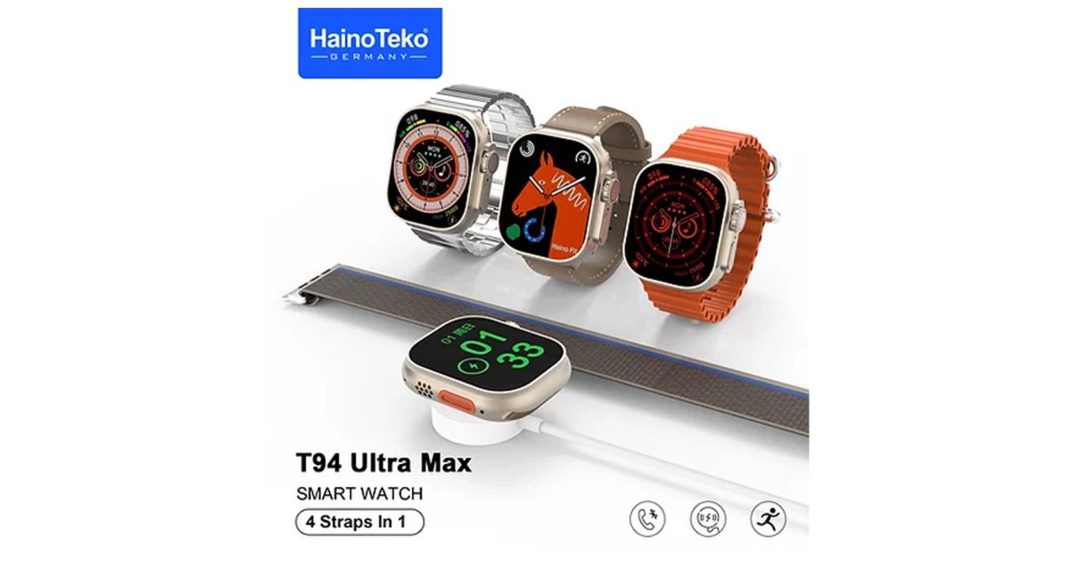 HainoTeko Germany T94 Ultra Max Smart Watch price in uae, review and buy, Dubai, Abu Dhabi |aimsouq.com