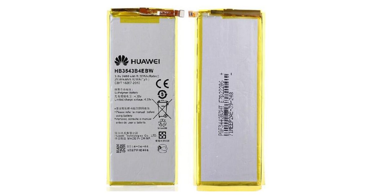 Battery For Huawei Ascend P7 - Hb3543b4ebw Mobile Phone Battery,Battery standard battery price, review and buy in UAE, Dubai, Abu Dhabi |aimsouq.com