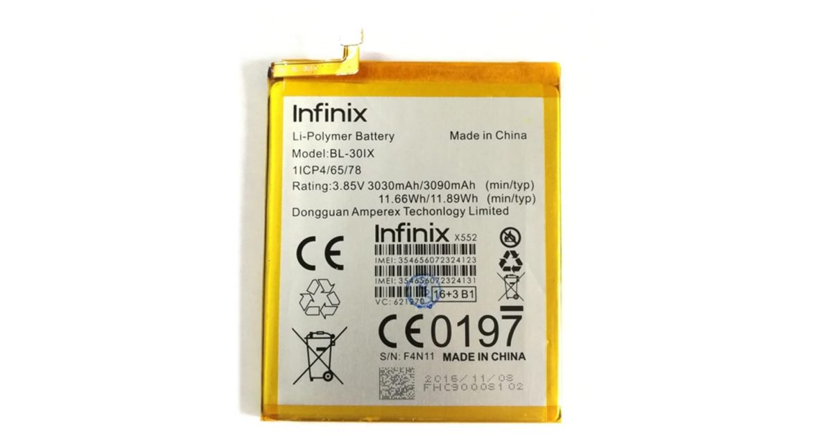 Replacement Battery For Infinix Zero 3 X552 BL30iX Cell Phone Batteries price, review and buy in UAE, Dubai, Abu Dhabi |aimsouq.com