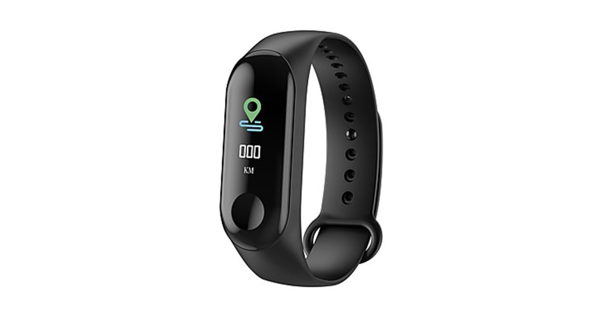 M3 Smart Sports Bracelet Fitness Band with Heart Rate Monitor Bluetooth Waterproof Pedometer For Android & iOS, Black price, review and buy in UAE, Dubai, Abu Dhabi |aimsouq.com