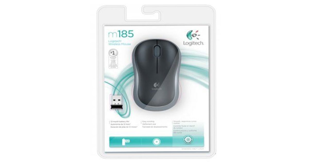 Logitech M185 USB Wireless Optical Mouse price, review and buy in UAE, Dubai, Abu Dhabi |aimsouq.com
