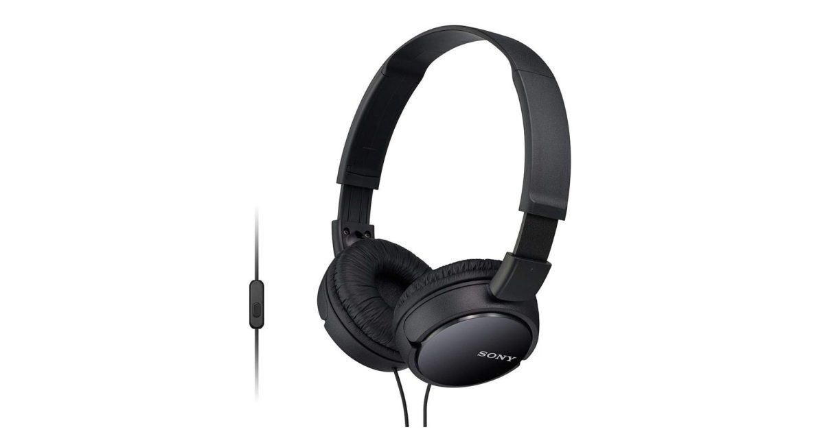 Sony MDR-ZX110AP On-Ear Stereo Headphones with Mic price, review and buy in UAE, Dubai, Abu Dhabi |aimsouq.com