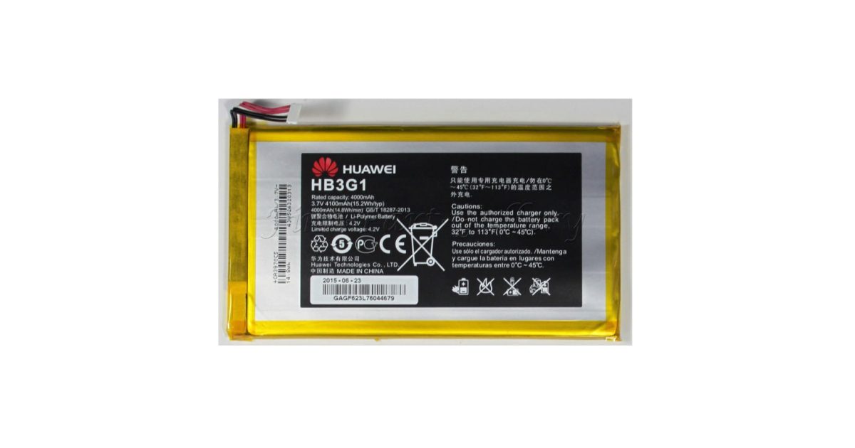 HUAWEI MEDIAPAD T1 7.0 T1-701U REPLACEMENT BATTERY HB3G1 4000MAH price, review and buy in UAE, Dubai, Abu Dhabi |aimsouq.com