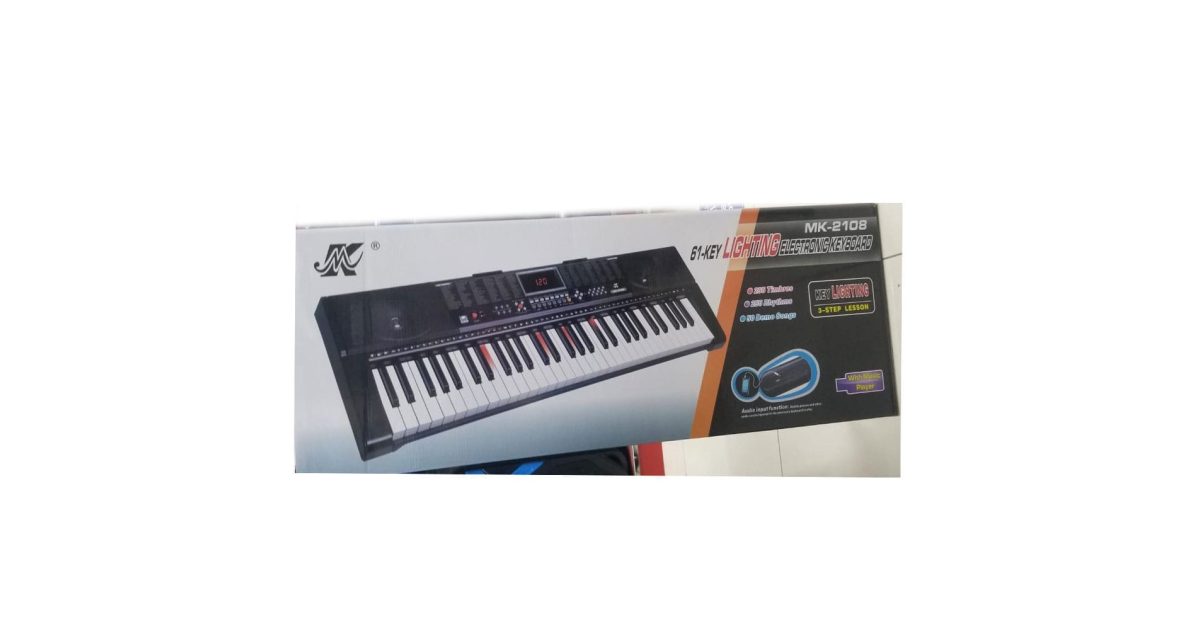 MK 2108 61-Key Lighting Electronic Piano Keyboard Price in uae, Dubai, Abu Dhabi |aimsouq.com