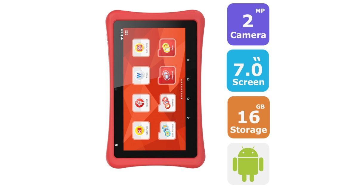 nabi SE Kids 7 Inch Tablet (Android OS,16GB,1GB, Wi-Fi, Quad Core)6 Months Warranty price, review and buy in UAE, Dubai, Abu Dhabi |aimsouq.com
