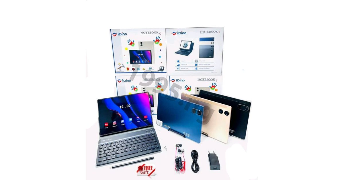 iDino Note Book 5 10.1 Inch 128GB 6GB 4G Tablets  with keyboard Tablets  price, review and buy in UAE, Dubai, Abu Dhabi,Sharjah