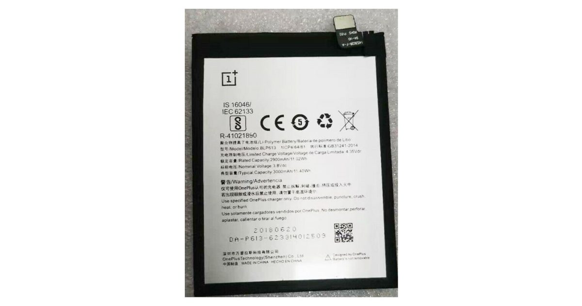 Battery For Oppo Oneplus Three Phone One Plus 1+3 -  BLP613 Battery price, review and buy in UAE, Dubai, Abu Dhabi |aimsouq.com