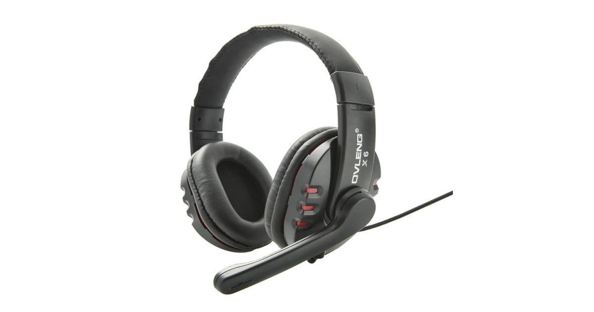 OVLENG X6 Wired Stereo Sound Gaming Headset For Computers(PC),Laptop,Cheap gaming wired headset price, review and buy in UAE, Dubai, Abu Dhabi |aimsouq.com