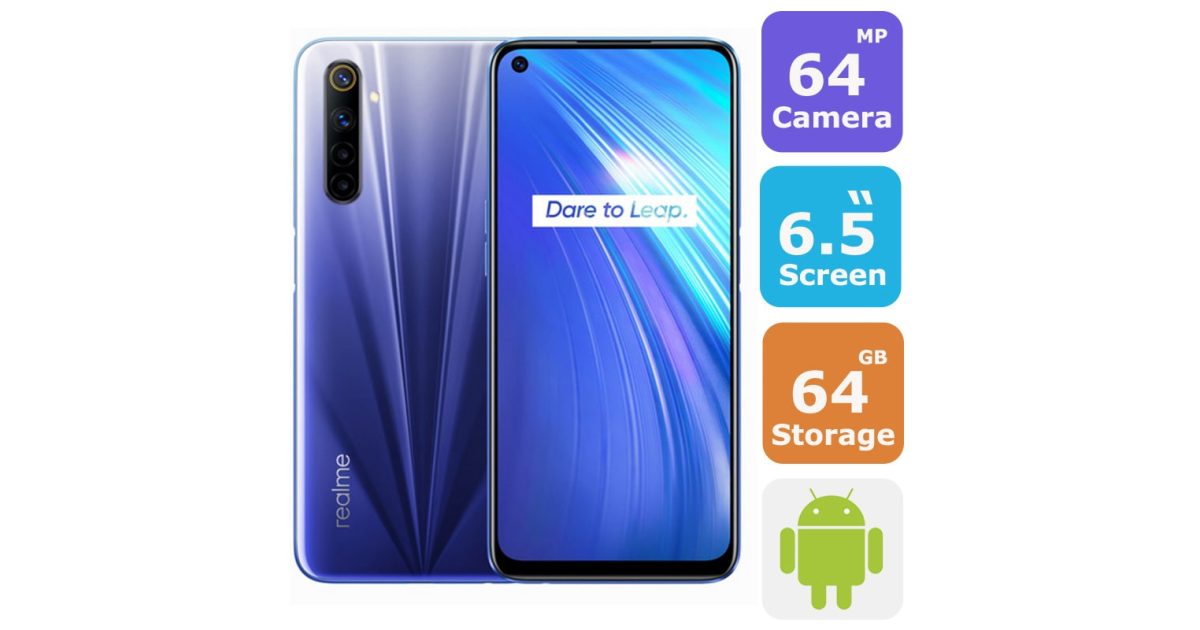 UAE, Realme 6 Smartphone 64 GB , 4GB, 4G LTE price in uae,dubai,abudhabi,Sharjah
