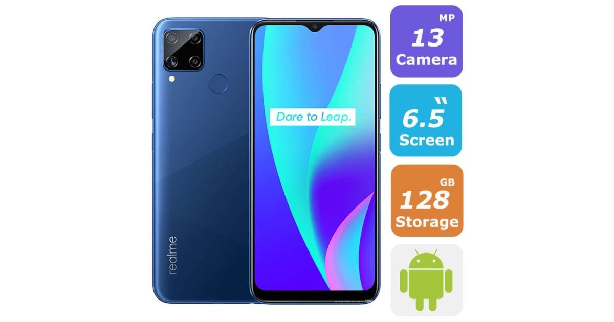 Realme C15 Smartphone Dual SIM 128GB 4GB RAM 4G LTE Price  in UAE, Dubai, Abu Dhabi