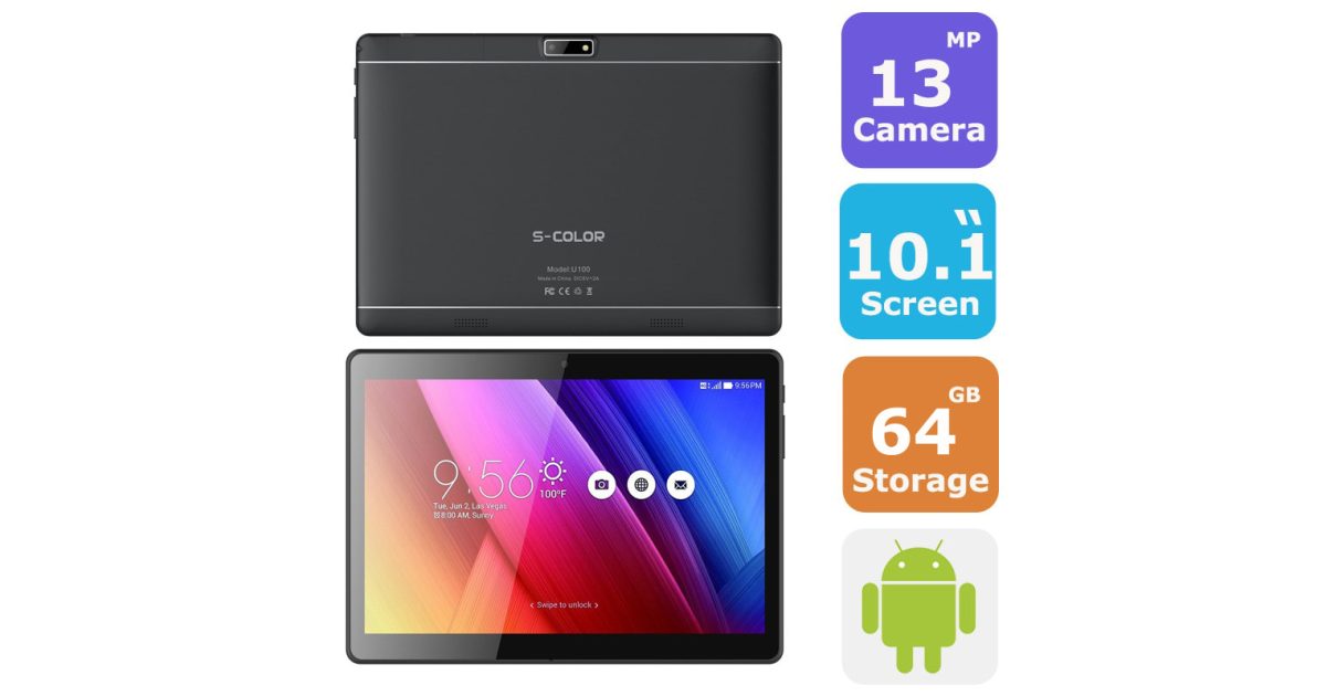 S-Color u100  10.1 Inch Tablets  price, review and buy in UAE, Dubai, Abu Dhabi |aimsouq.com