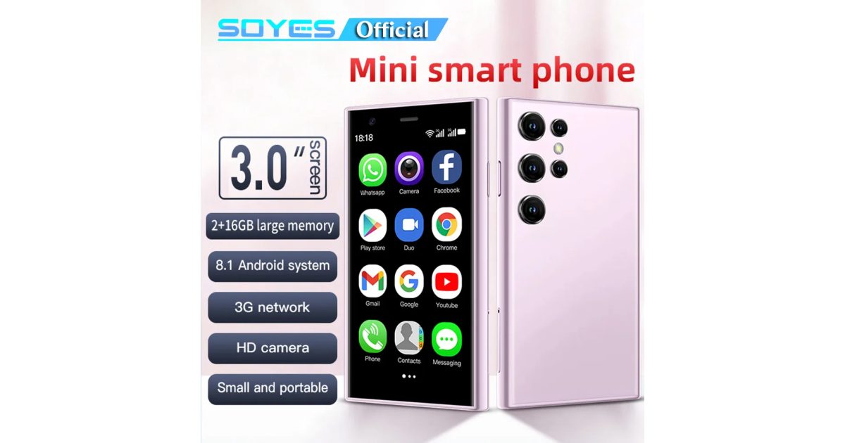 SOYES S23 PRO Mini Android Smartphone price in uae, review and buy in UAE, Dubai, Abu Dhabi,Sharjah,Ajman | aimsouq.com