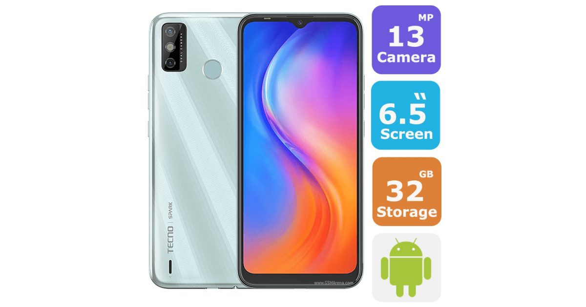 Tecno Spark 6 GO 32GB Blue 4G Dual Sim Smartphone price in UAE, Dubai, Abu Dhabi,Sharjah
