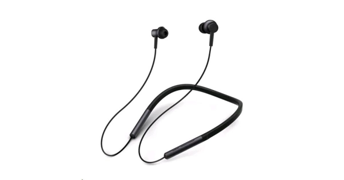 Xiaomi Mi Bluetooth Neckband Earphones Global Collar Headset Wireless - Blackprice, review and buy in UAE, Dubai, Abu Dhabi |aimsouq.com